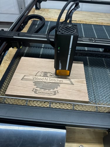 Customer photo review of AtomStack A70 Max Laser Cutter