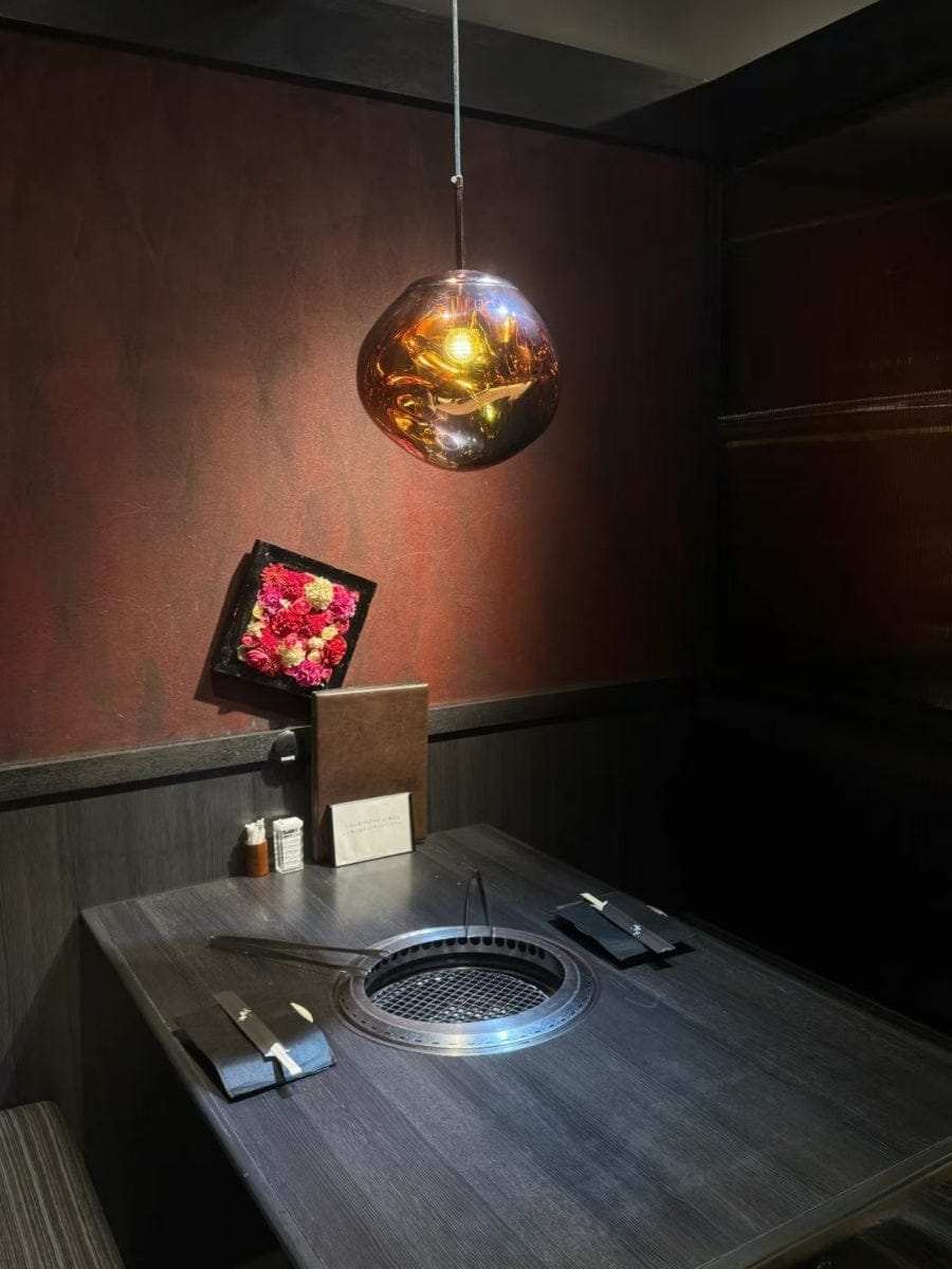 Customer photo review of Tambora Lava Pendant Light, Bulb Version