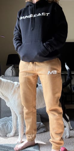 Customer photo review of Lounge Joggers