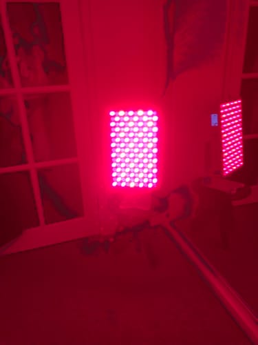 Customer photo review of The Advantage 2.0 Series - Red Light Therapy Full Body Panel