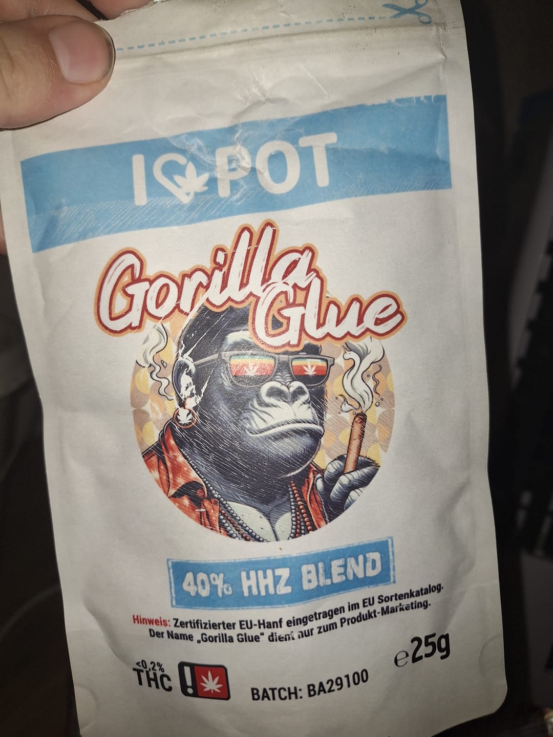 Customer photo review of HHZ Blüte - Gorilla Glue