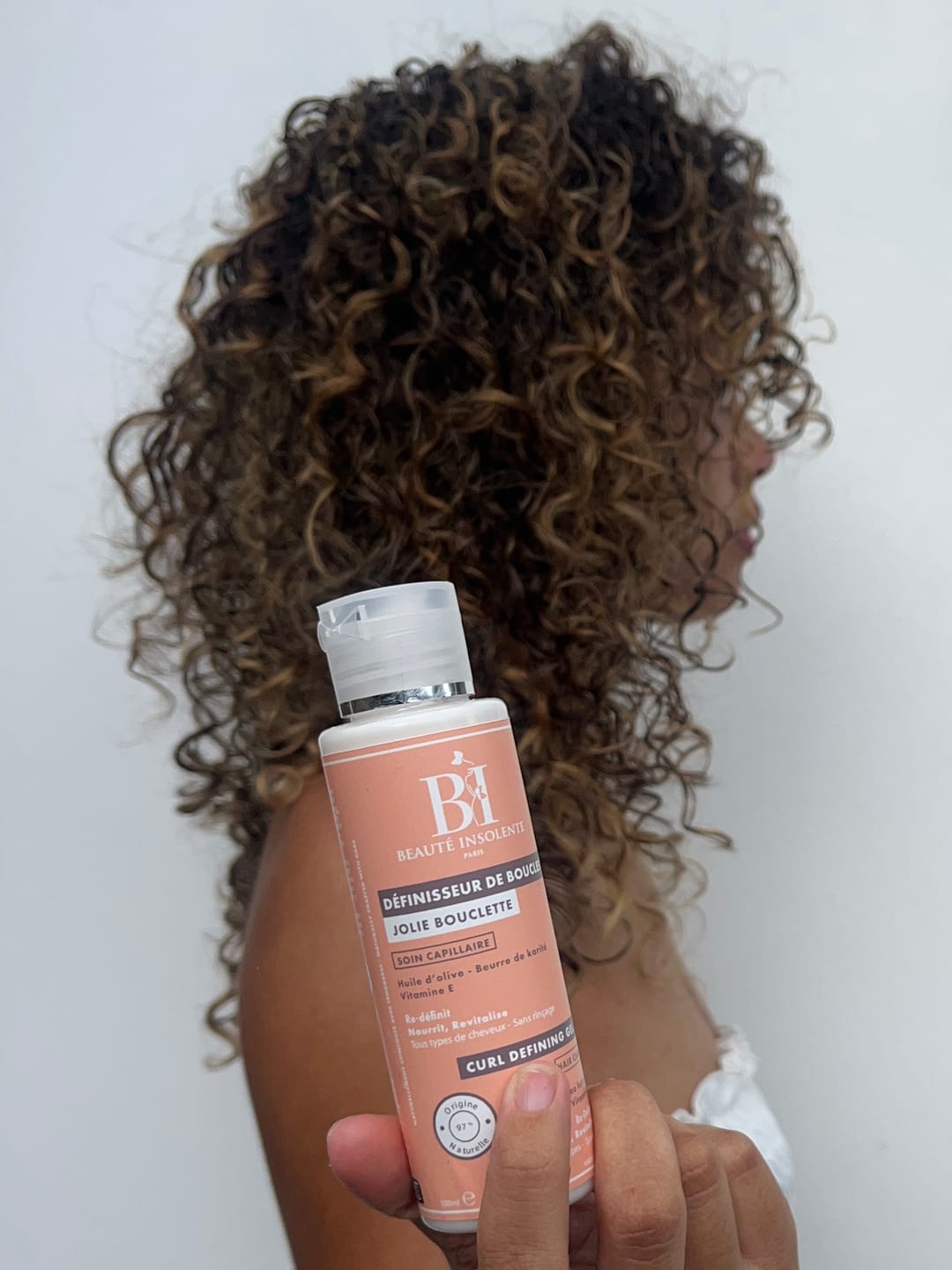 Customer photo review of TROUSSE CHEVEUX FRISÉS