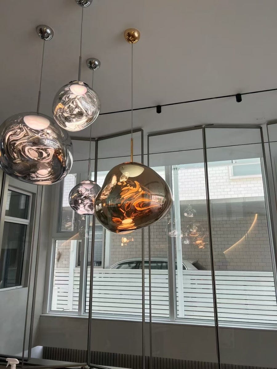 Customer photo review of Tambora Lava Pendant Light, Bulb Version