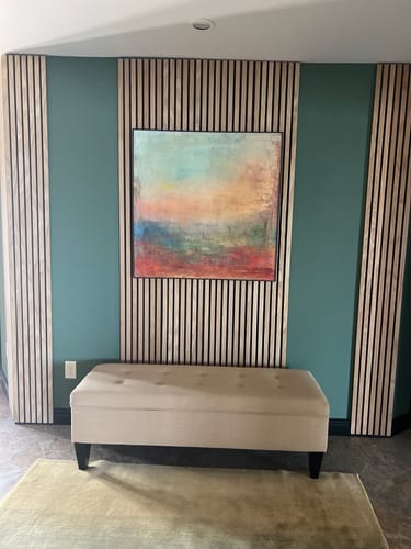 Customer photo review of Abstract Landscape Art #ABLS16