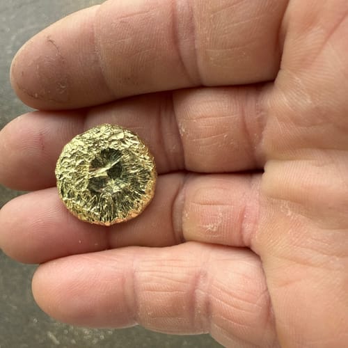 Customer photo review of *BOGO* Pioneer '2 OUNCE NUGGET HUNT' - Gold Panning Paydirt Concentrate