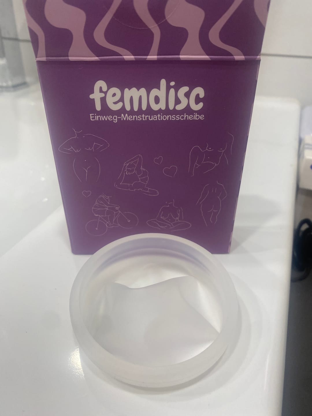 Customer photo review of femdisc Einwegscheiben 10-Pack