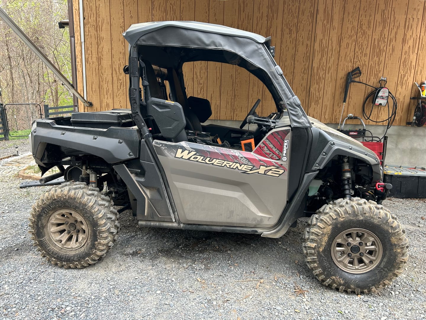 Customer photo review of 2 Inch | Yamaha Wolverine 850 X2 Front Lift Kit (2018+)