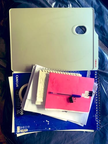 Customer photo review of Miya - Paleta Mezcladora XL Frosted Palette 31 x 44 cm