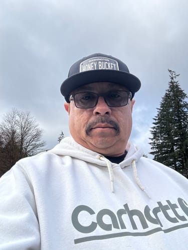 Customer photo review of Washington Blackout Plate Hat