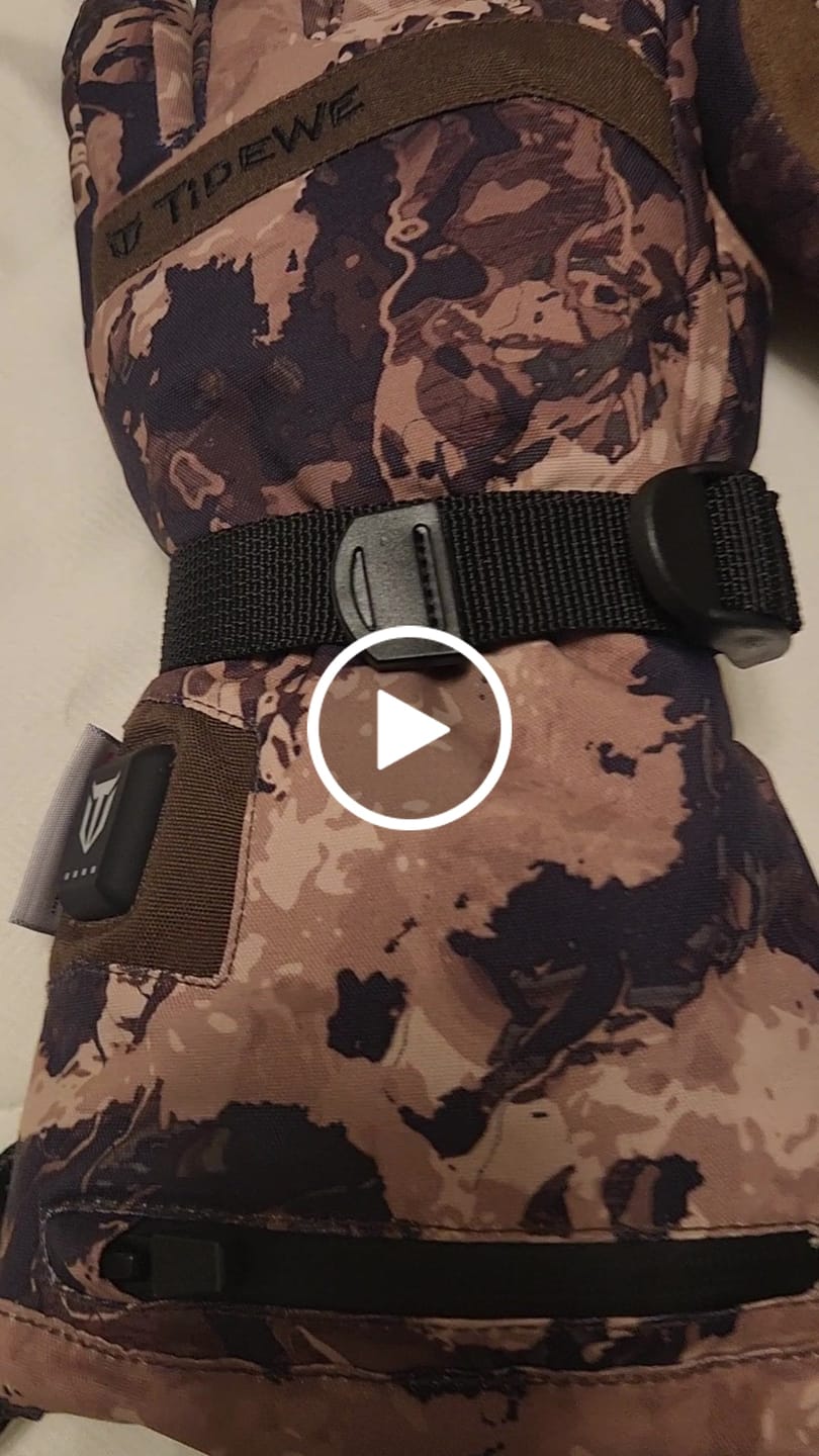 Customer video review of Heated Insulated Hunting Gloves