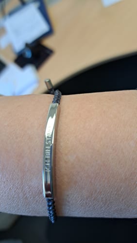 Customer photo review of Armband "Ich bin stark."