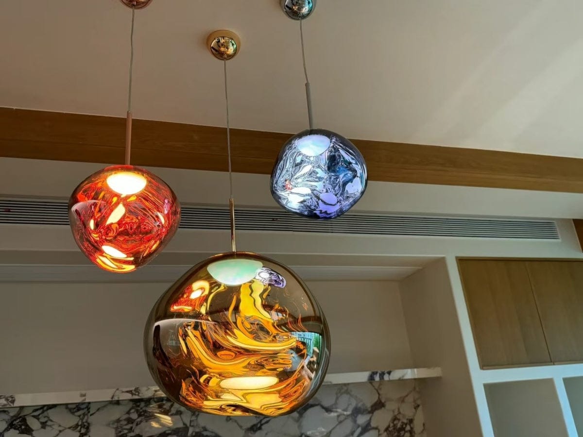 Customer photo review of Tambora Lava Pendant Light, Bulb Version