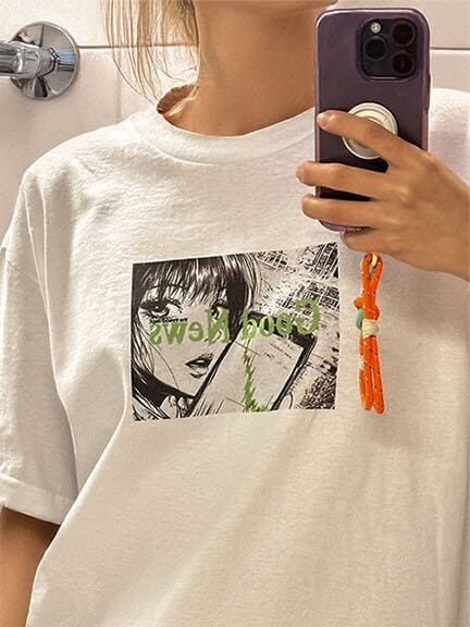 Customer photo review of Good News - Graphic Tee