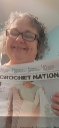 Customer photo review of Crochet Nation • 1-Issue-a-Month Subscription Plan *