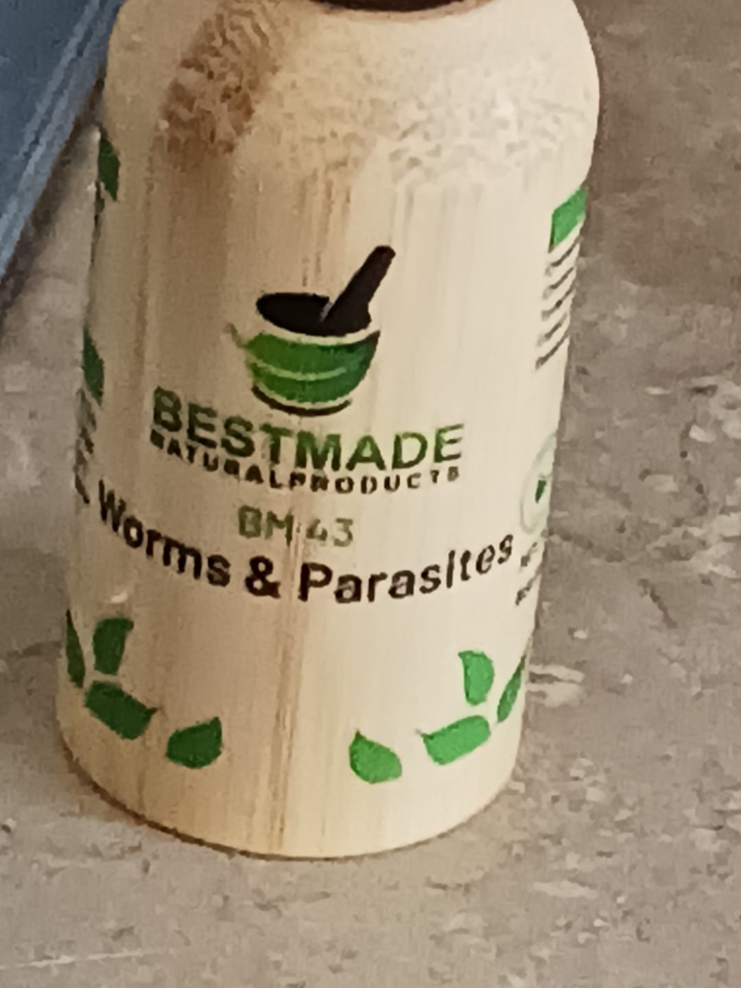Customer photo review of Worms & Parasites Remedy BM43 30-day Parasite Cleanse