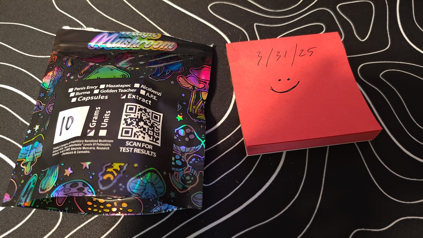 Customer photo review of Non Detect Mushroom Extract - 50% Off