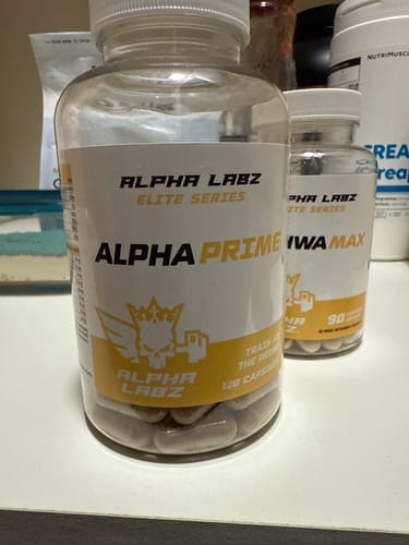 Customer photo review of Alpha Labz - Alpha Prime