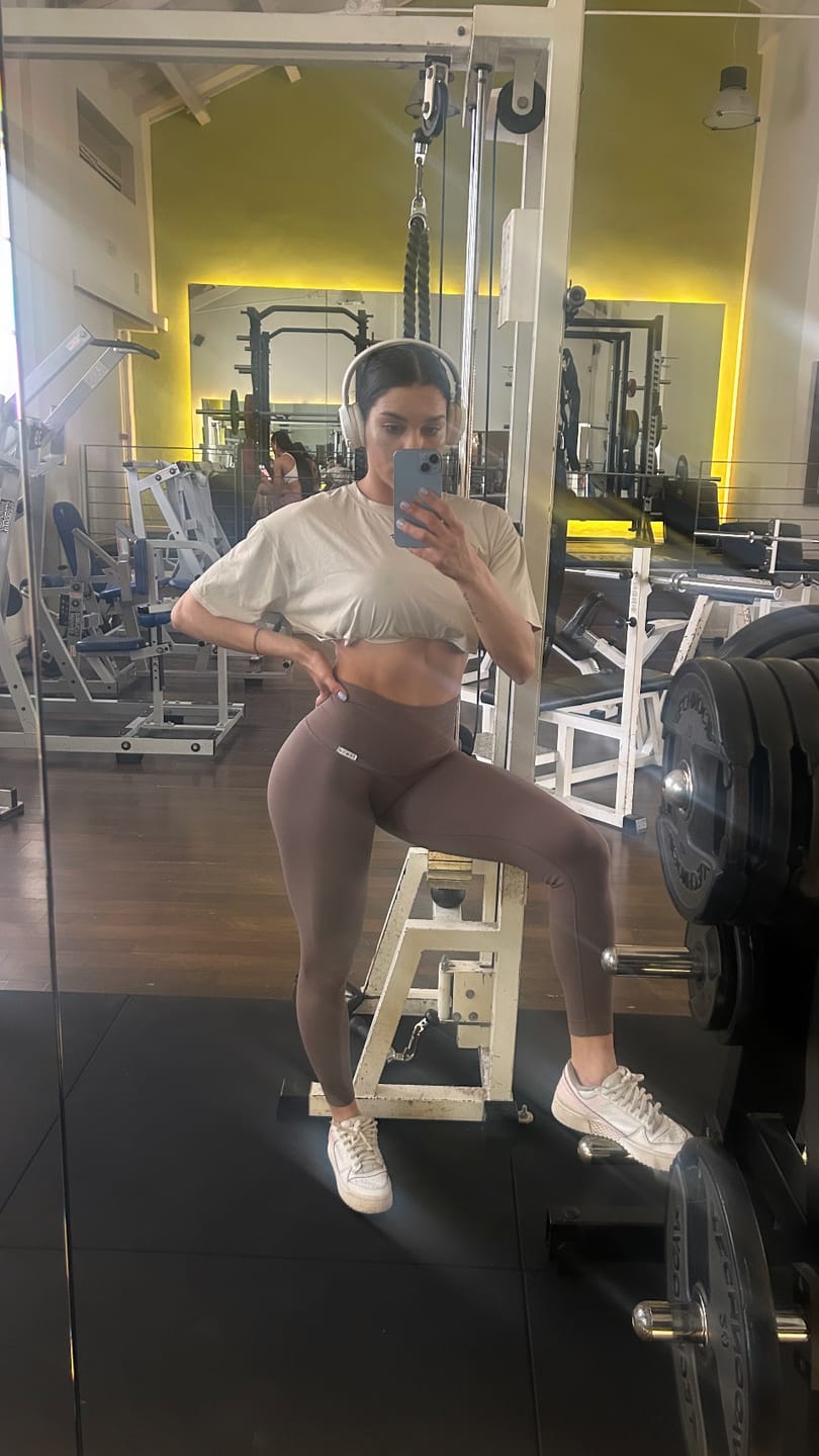 Customer photo review of Leggings Push Up All-Up Potato