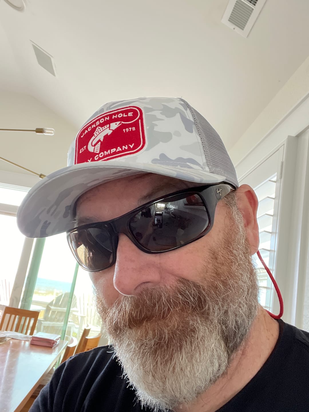 Customer photo review of JHFLYCO High Crown Ball Cap - Rectangle Logo