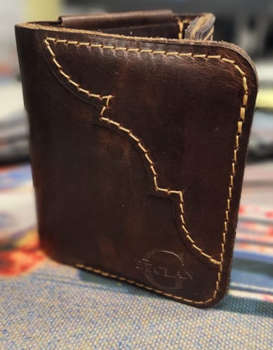 Customer photo review of Western Trifold Wallet
