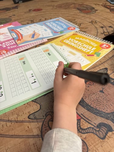 Customer photo review of Edubini Magische Übungshefte