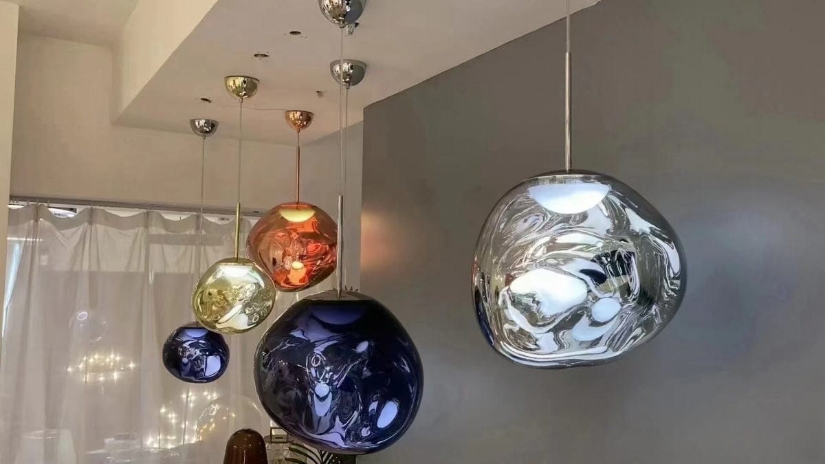 Customer photo review of Tambora Lava Pendant Light, Bulb Version