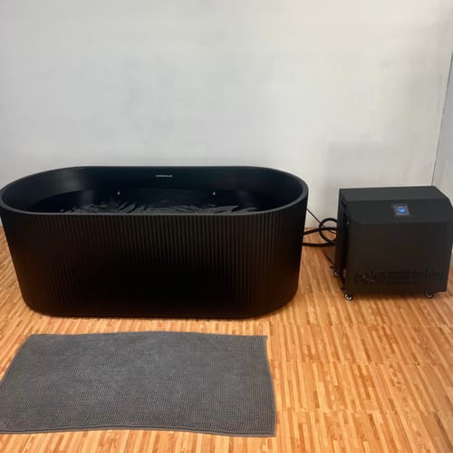 Customer photo review of Nordhaus Ice Bath - WIFI - Matte Black - Fluted