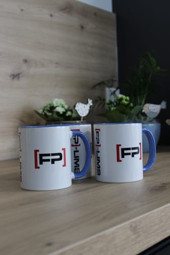Customer photo review of TassenExpress - Becher Keramik Tasse mit Logo bedruckt 325ml Firmenlogo