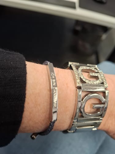 Customer photo review of Armband "Ich bin dankbar."