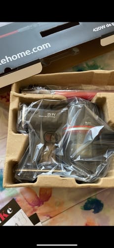 Customer photo review of Aspiradora y trapeador inalámbrico Force Power