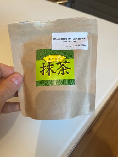 Customer photo review of Okumidori Matcha Noike