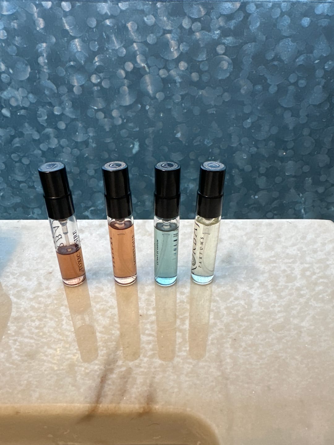 Customer photo review of Perfume Sample Set - 4 PCS