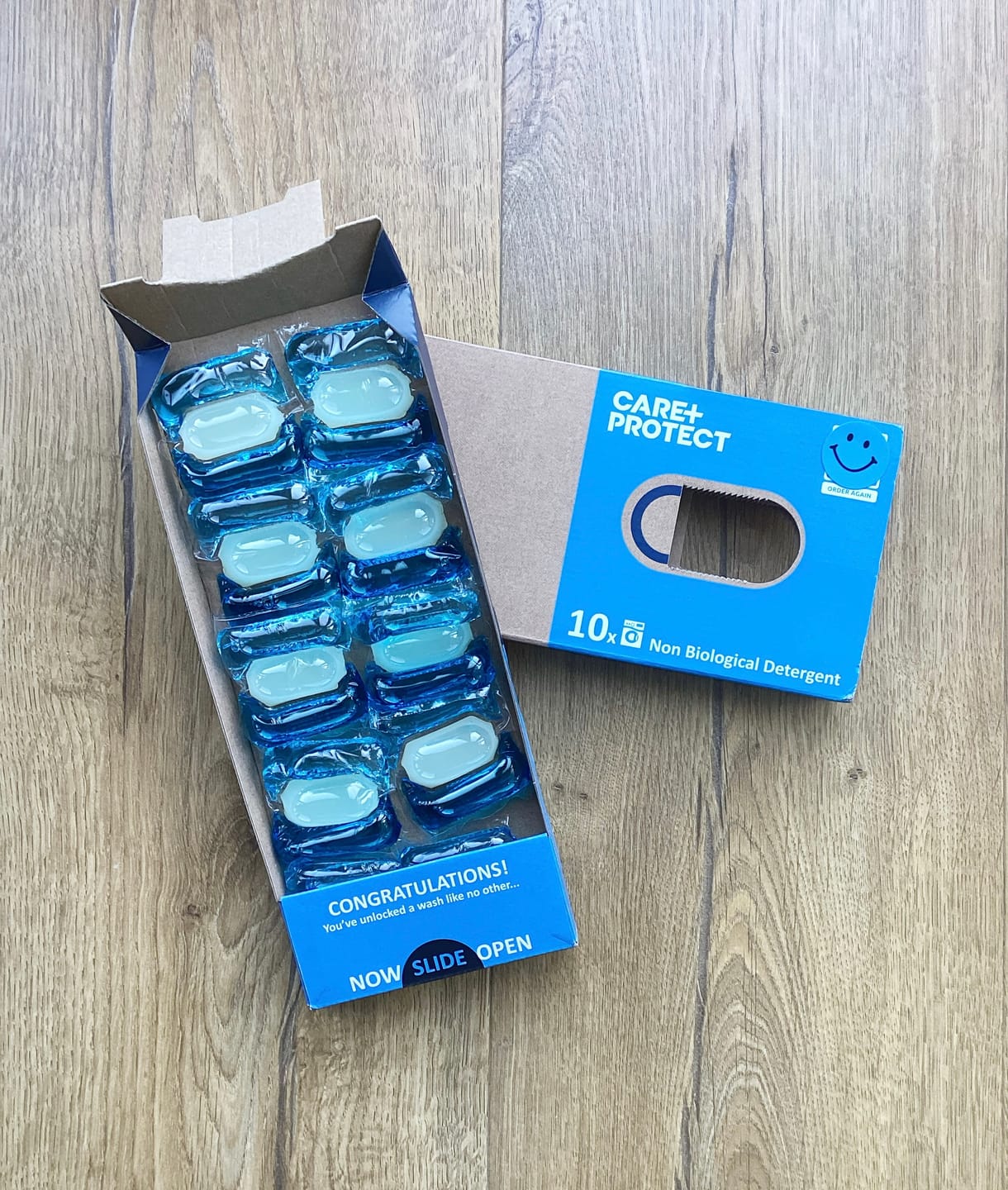 Customer photo review of Laundry Detergent Pods Trial