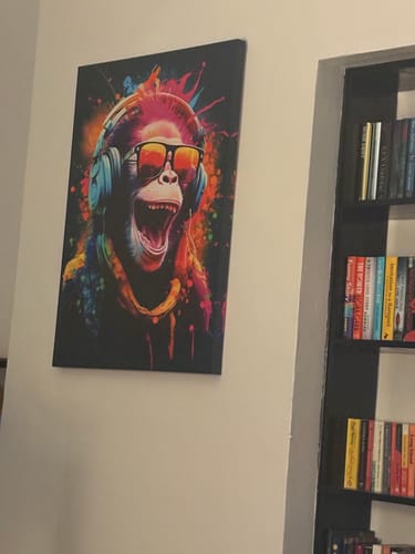 Customer photo review of FUNKY POP CANVAS