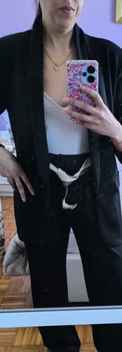 Customer photo review of Completo tuta sportiva elegant - nero