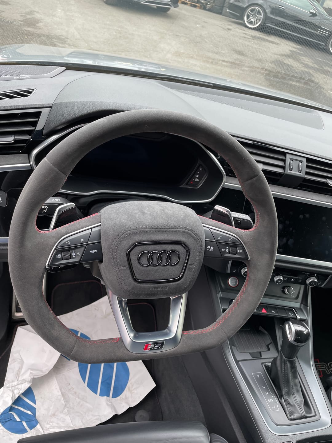 Customer photo review of Cache Airbag Audi Q5 Q7 Q8
