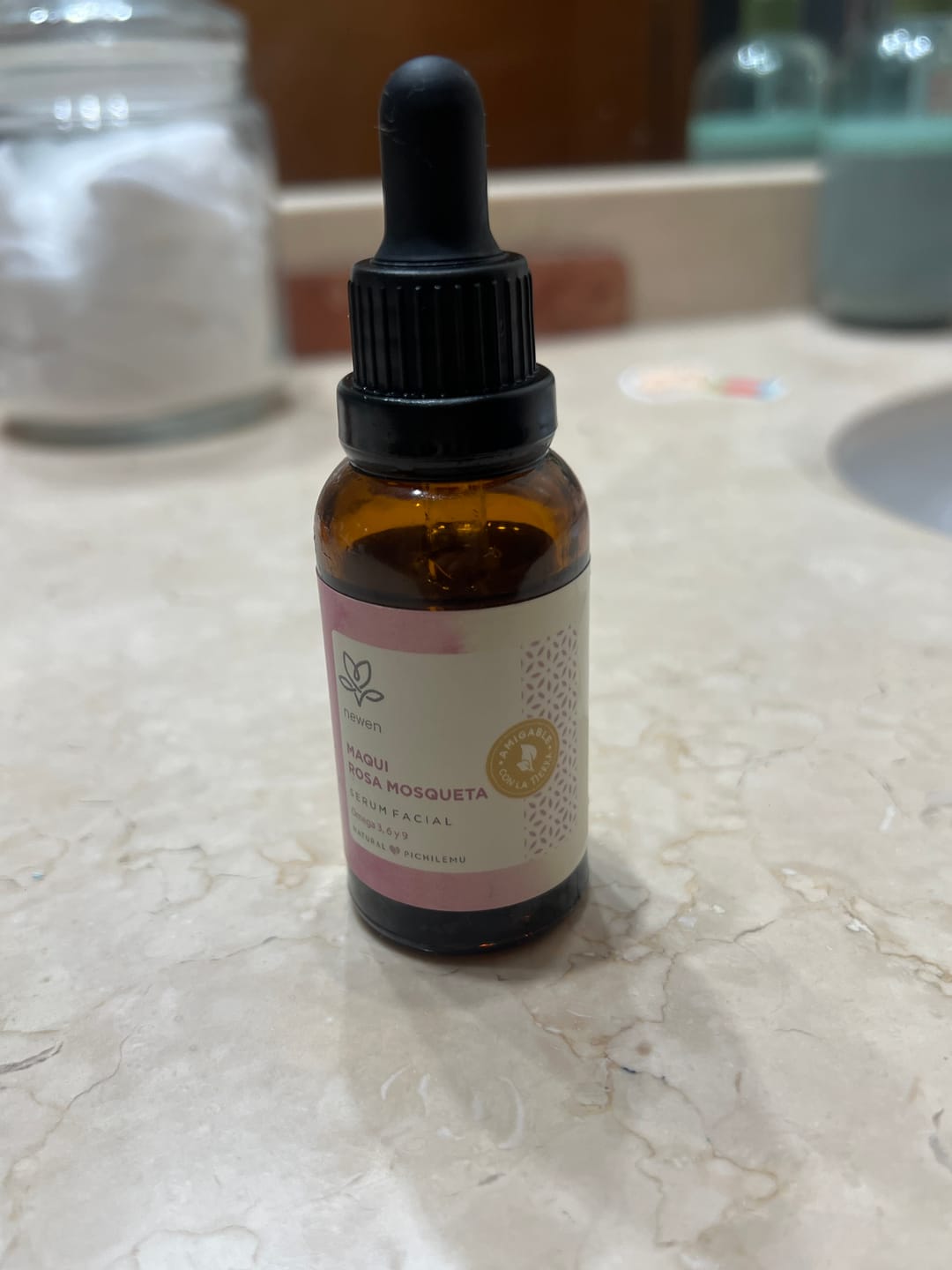Customer photo review of Serum Facial Regenerador