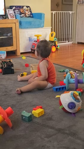 Customer photo review of The Mellow Mat® (Soft Touch Sensory Tatami Rug)