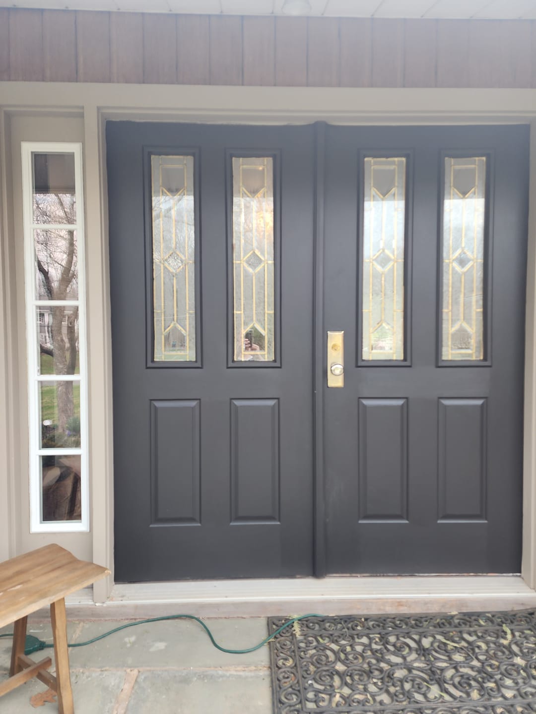 Customer photo review of Clear 5 Lite Glass and Frame Kit (Full Sidelite)