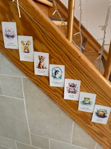 Customer photo review of Affirmationskarten (GRATIS)