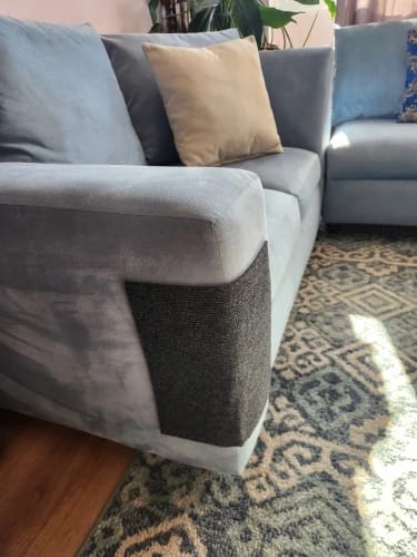 Customer photo review of Multifunctional Cat Scratching Carpet