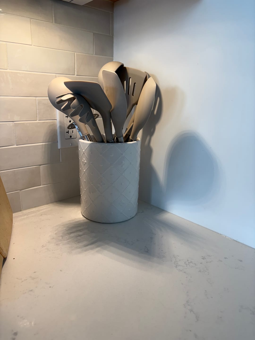Customer photo review of Lyon Silicone Kitchen Utensils Set