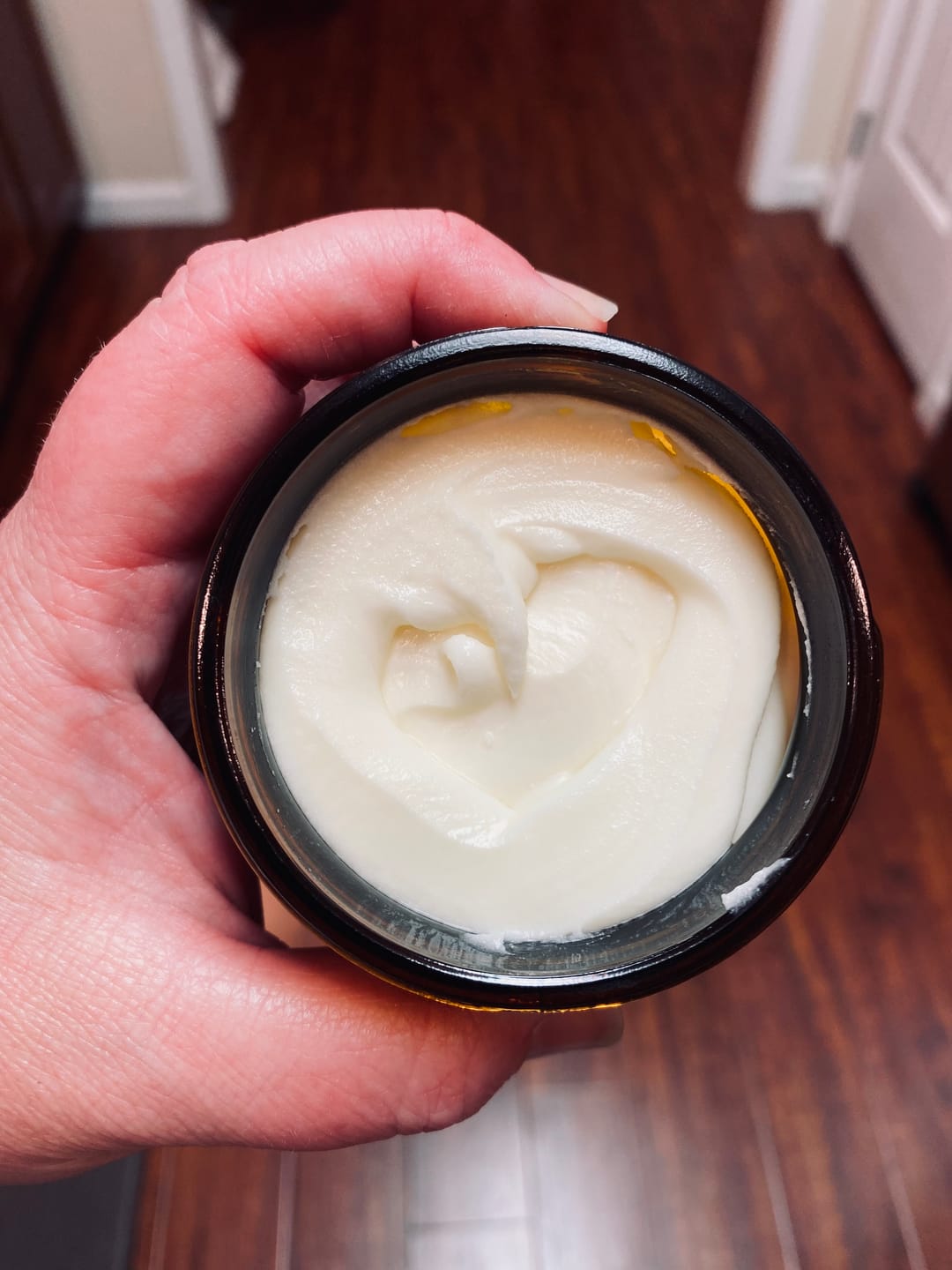Customer photo review of Organic Grass Fed Beef Tallow (14 oz)