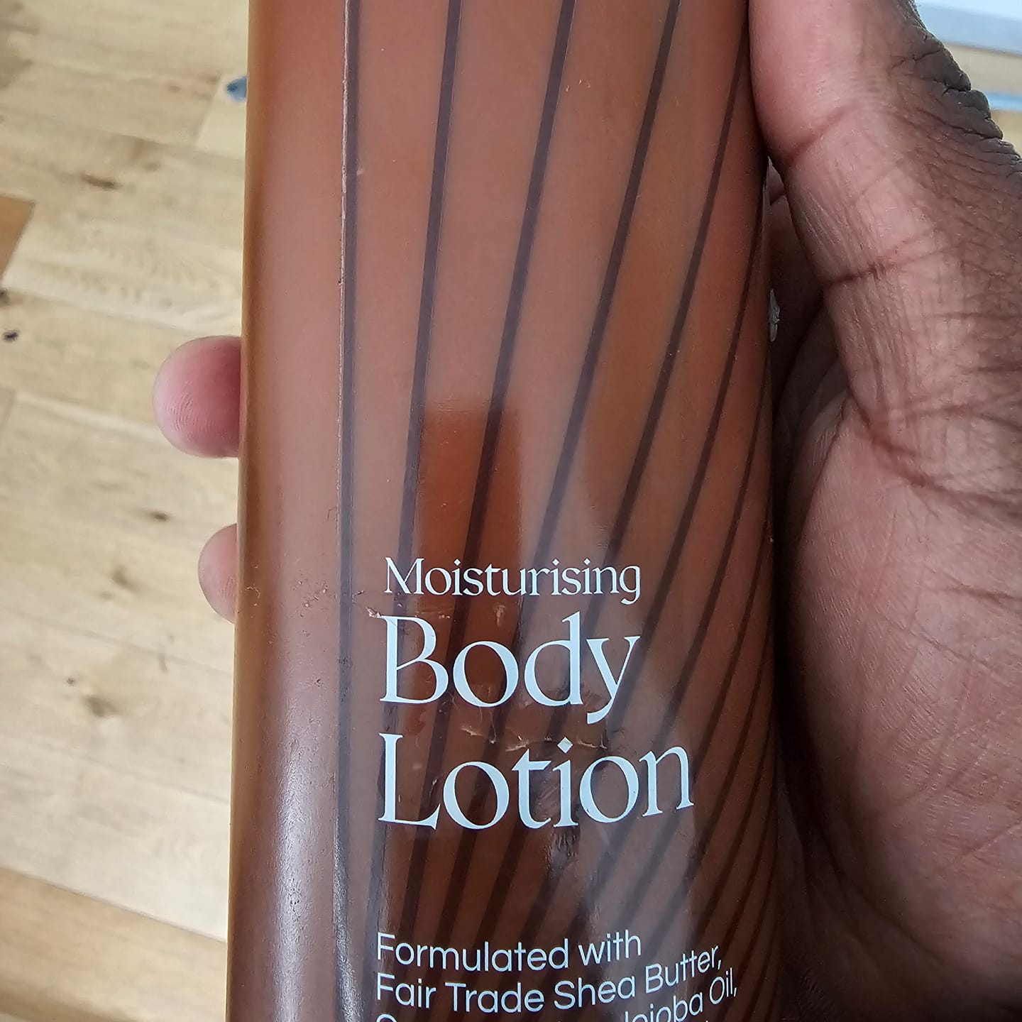 Customer photo review of DABA Body Lotion