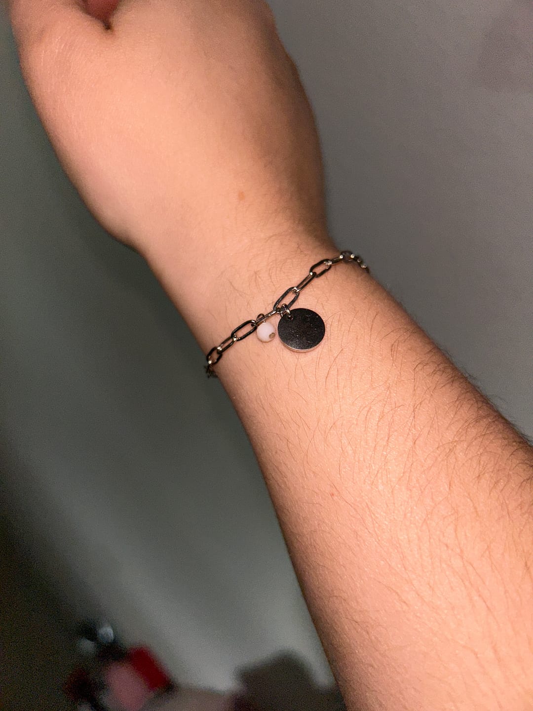 Customer photo review of Pulsera Círculo Inicial