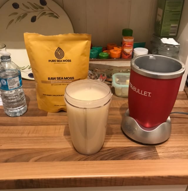 Customer photo review of Raw Wildcrafted St Lucian Sea Moss 100g