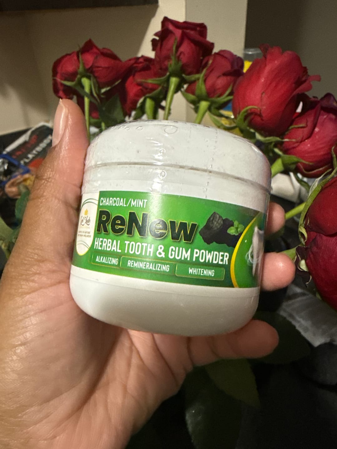 Customer photo review of ReNewTooth & Gum Powder
