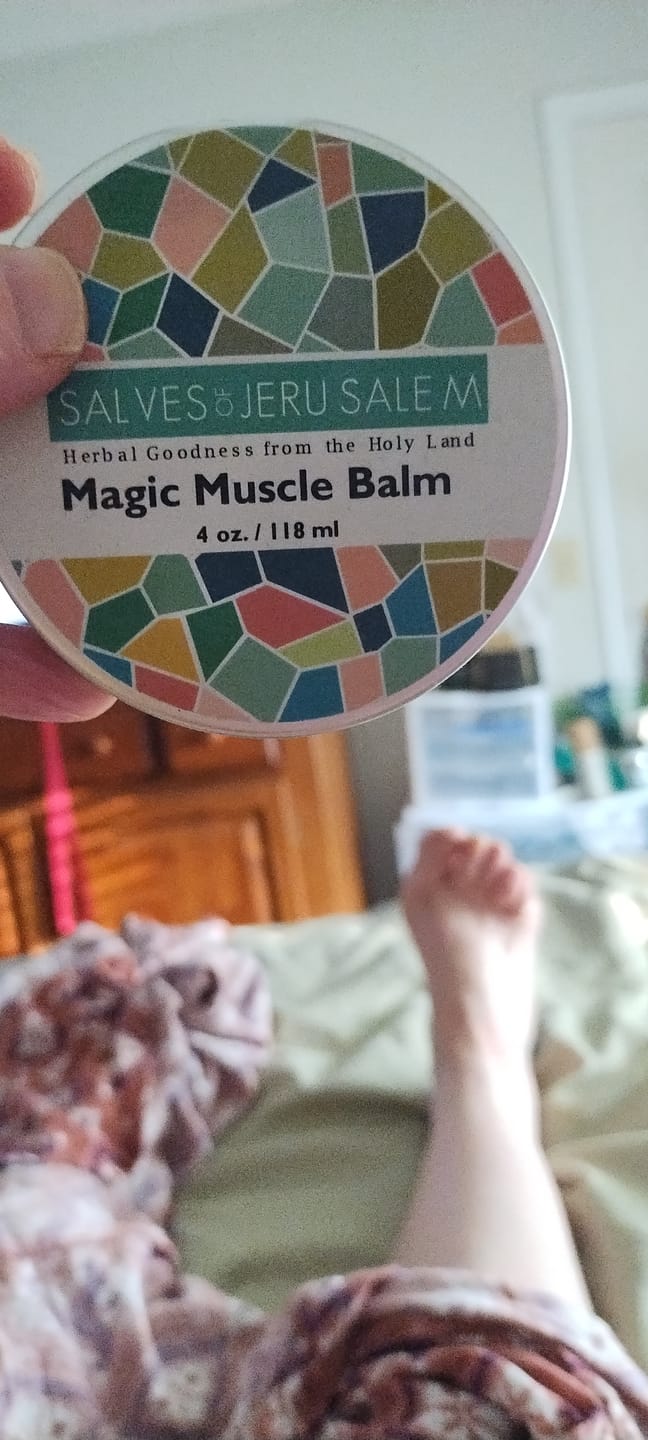 Customer photo review of Magic Muscle Balm - 113ml (4oz)