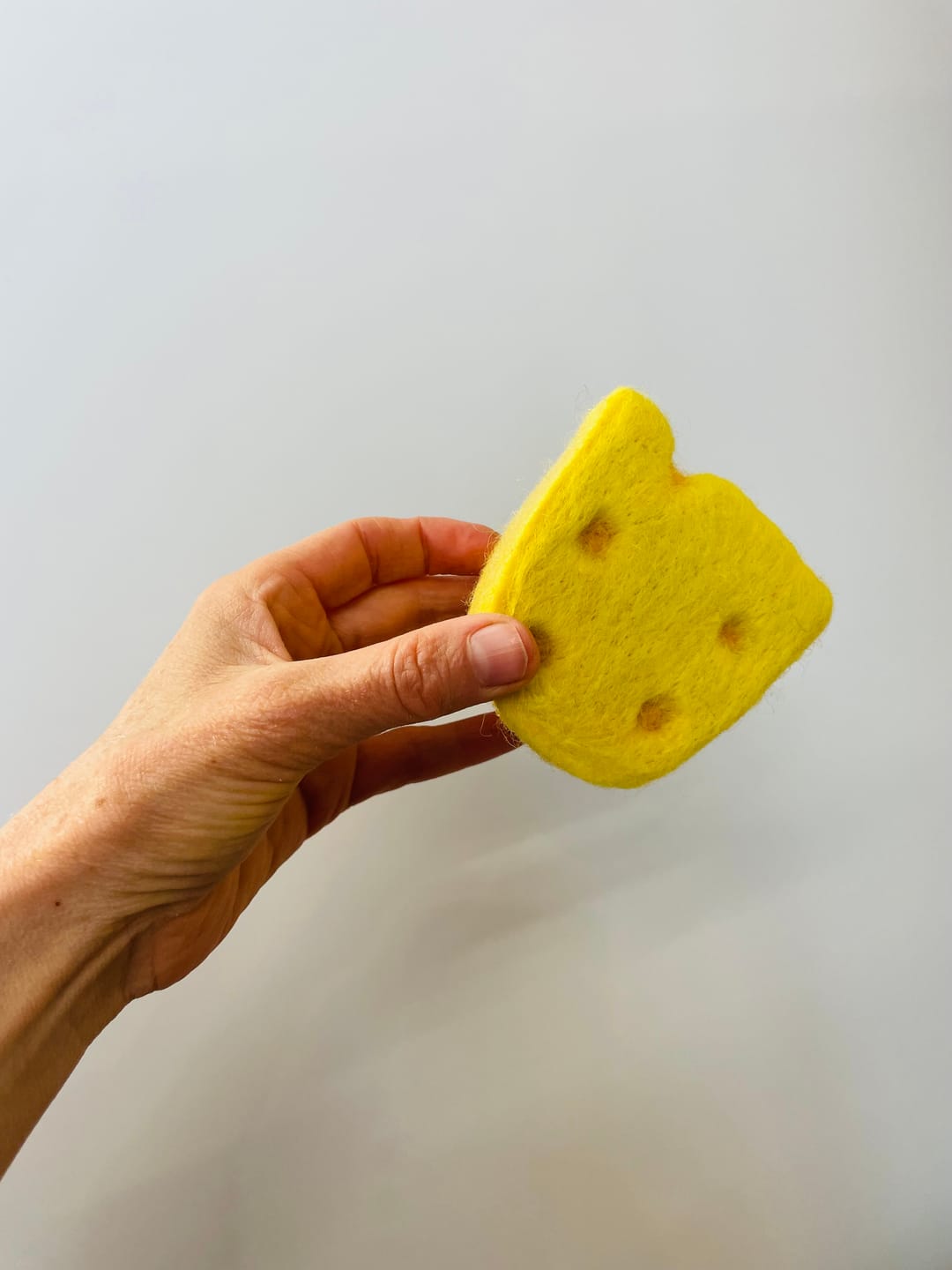 Customer photo review of Felt Swiss Cheese