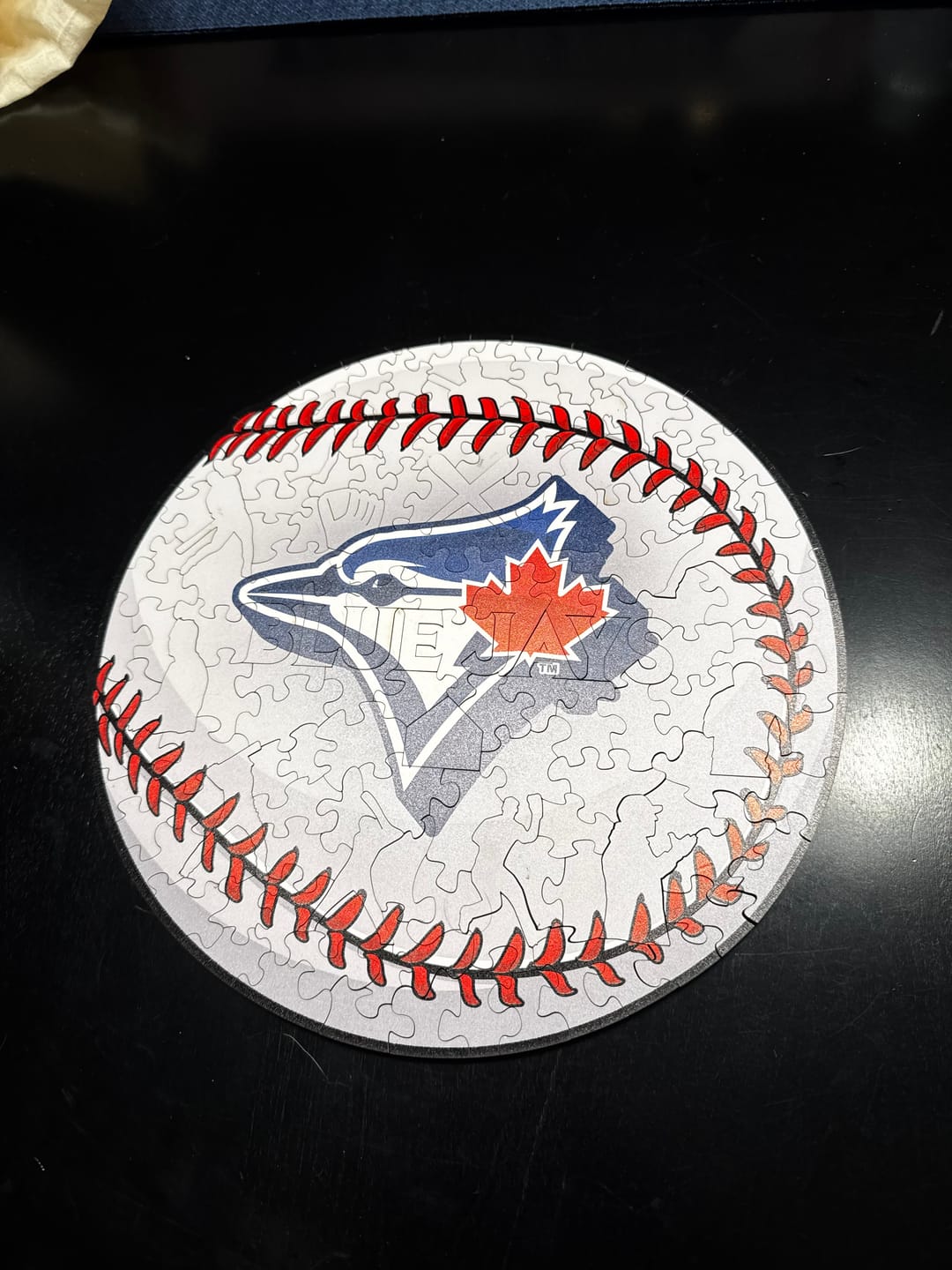 Customer photo review of Toronto Blue Jays™ - Wooden Puzzle